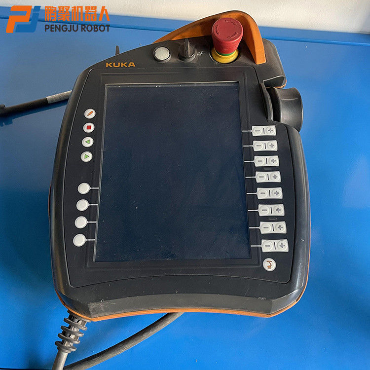 KUKA KR C4 स्मार्ट PAD लटकन बंपर टीच लटकन रोबोट 00-216-801KUKA नियंत्रण इकाई KR C4 या सूर्योदय कैबिनेट के साथ रोबोट