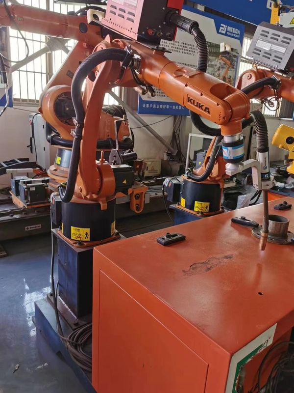 KUKA KR5 R1400 KRC4 भागों की हैंडलिंग, माप, भागों की असेंबली, गोंद - चिपकने वाला बंधन, आर्क वेल्डिंग