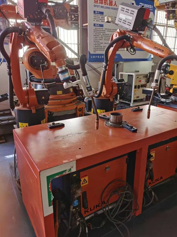 KUKA KR5 R1400 KRC4 भागों की हैंडलिंग, माप, भागों की असेंबली, गोंद - चिपकने वाला बंधन, आर्क वेल्डिंग