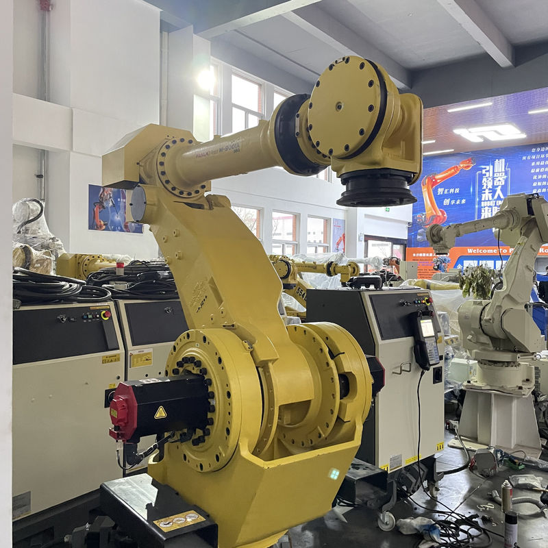 औद्योगिक रोबोट 6 अक्ष Fanuc M-900iA/350 वेल्डिंग रोबोट 350kg पेलोड 2655mm पहुंच हैंडलिंग पॉलिशिंग असेंबली और गोंद चिपकने वाला बंधन के लिए