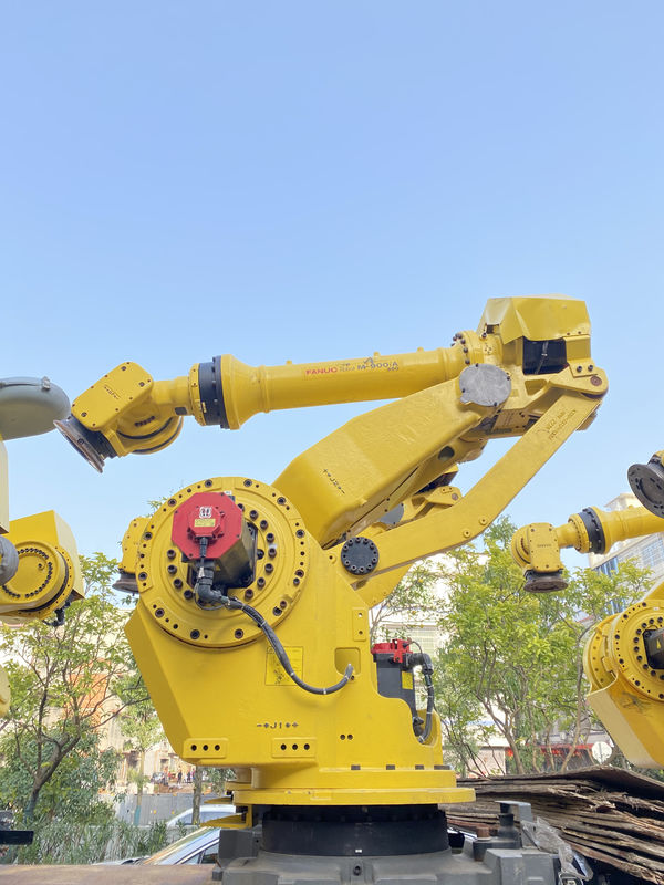 औद्योगिक रोबोट 6 अक्ष Fanuc M-900iA/350 वेल्डिंग रोबोट 350kg पेलोड 2655mm पहुंच हैंडलिंग पॉलिशिंग असेंबली और गोंद चिपकने वाला बंधन के लिए