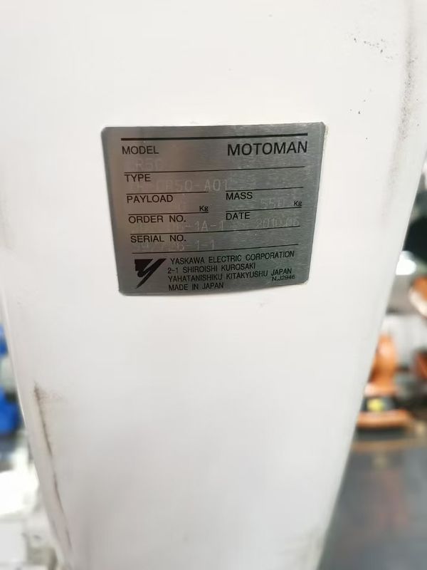 2061mm Reach CR50 XRC 50kg पेलोड मोटोमैन आर्क वेल्डिंग रोबोट प्रेस टेंडिंग और भागों के लोडिंग/अनलोडिंग के लिए