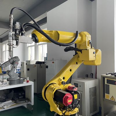 6 अक्ष रोबोटिक लेजर कटिंग मशीन Fanuc M-20iA पैलेटिंग रोबोट