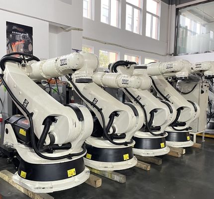 कुका रोबोट 6 एक्सिस KR150-2 2000 पैलेटाइज़िंग लोडिंग वेल्डिंग रोबोट का इस्तेमाल किया