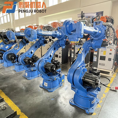 ब्लू ने 6 एक्सिस रोबोट Yaskawa MH50Ⅱ इलेक्ट्रॉनिक्स असेंबली रोबोट का इस्तेमाल किया