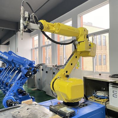 6 अक्ष दूसरा हाथ औद्योगिक आर्क वेल्डिंग रोबोट FANUC 20iA