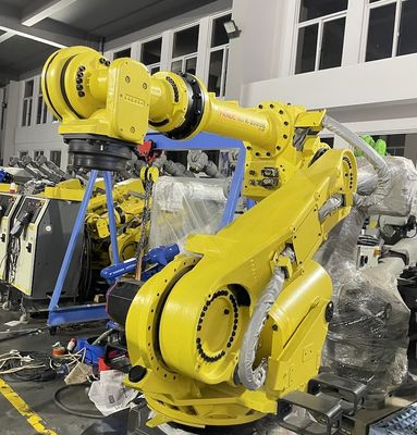 Fanuc R-2000iB-210F स्पॉट वेल्डिंग प्रेस टेंडिंग पैलेटिसिंग लोडिंग एंड अनलोडिंग रोबोट मशीनिंग हैंडलिंग
